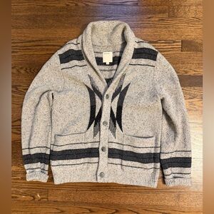 life/after/denim Shawl Collar Cardigan – Southwest Pattern Mens XL